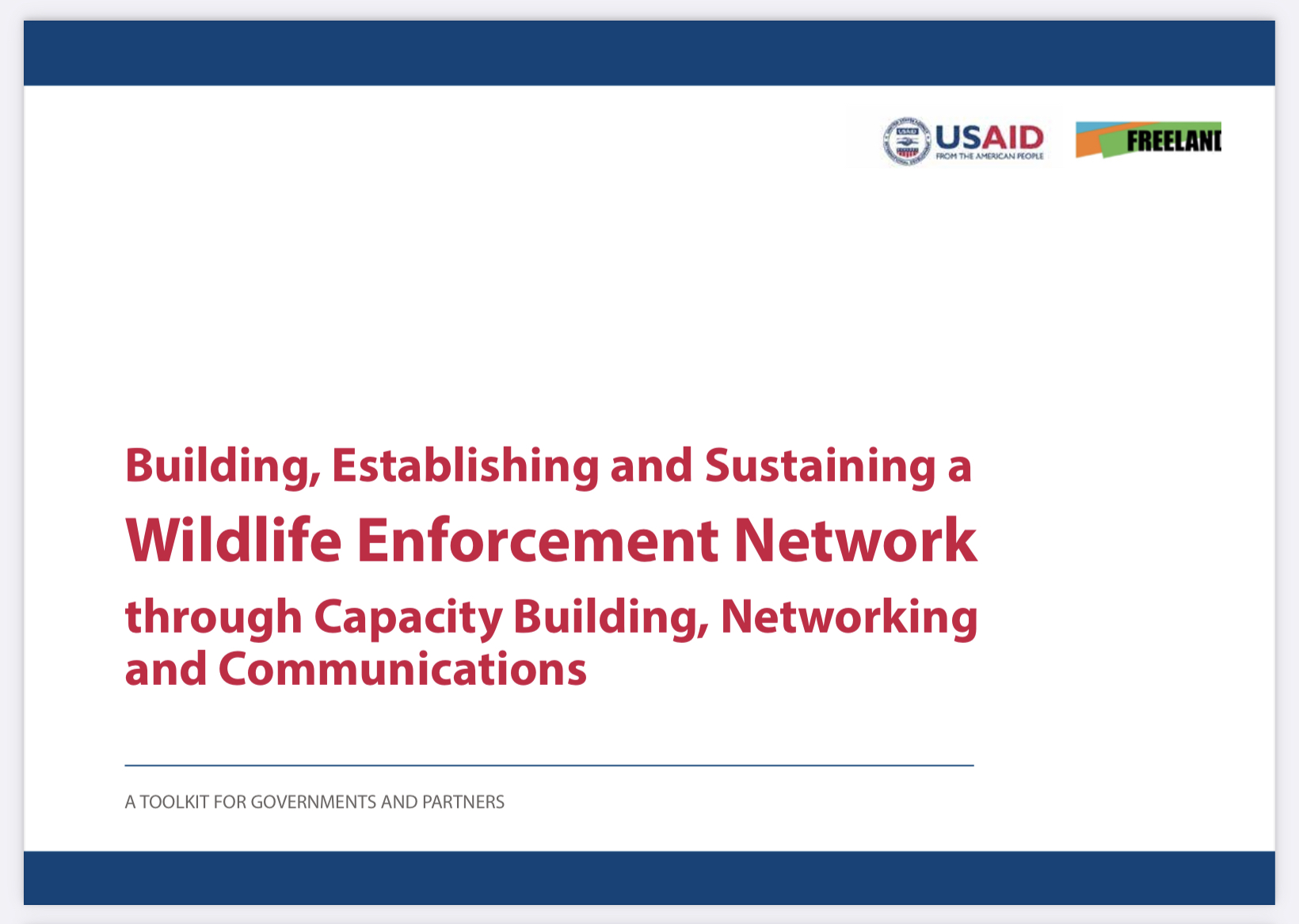 WEN Toolkit cover image