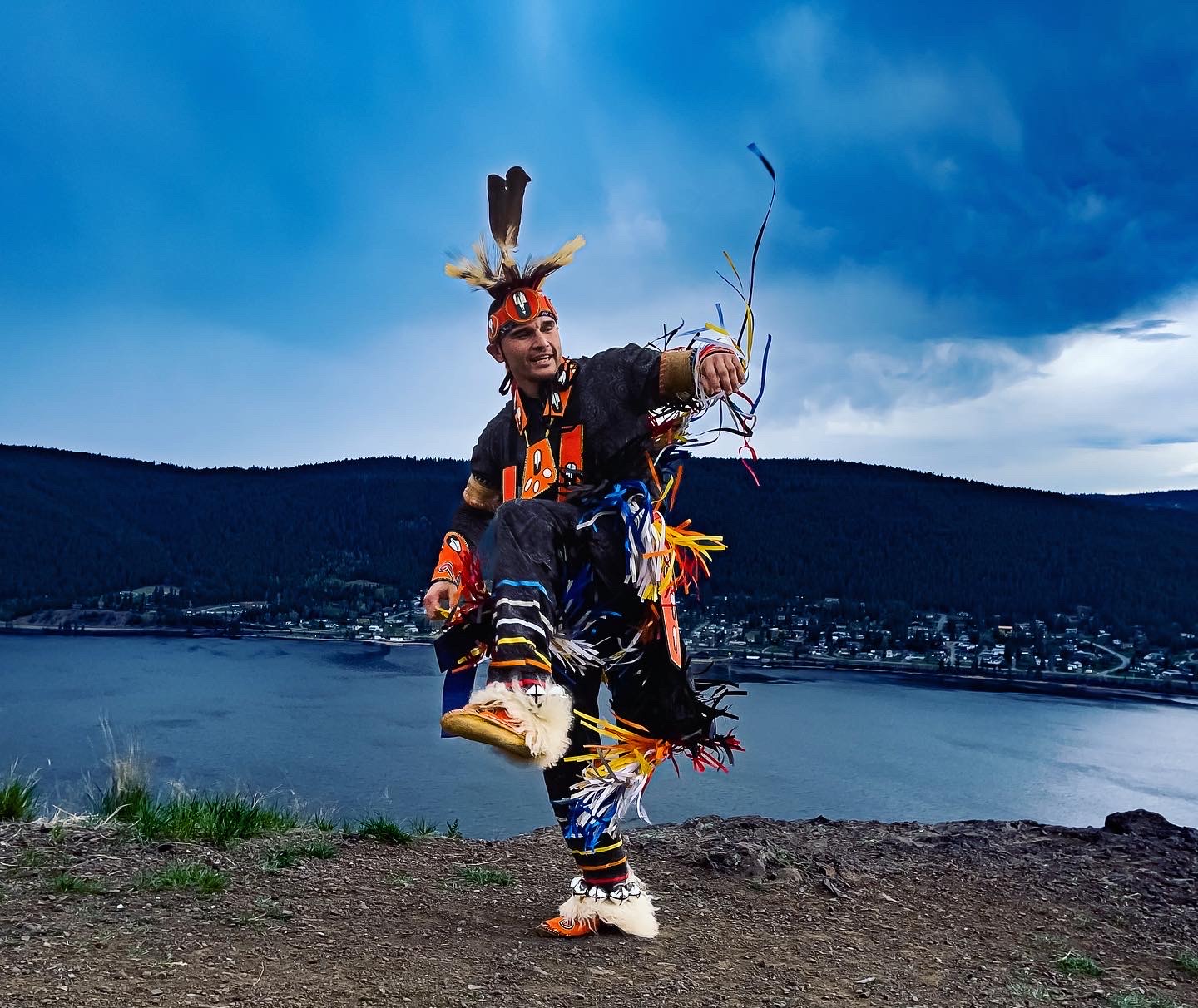 An indigenous person 